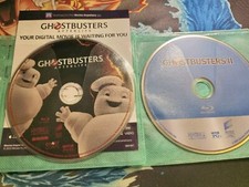 Ghostbusters: Afterlife Blu-Ray 4K Digital Copy with Ghostbusters II Blu-Ray