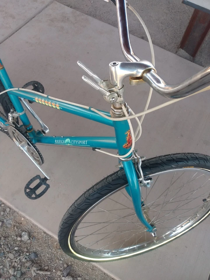 Bicicleta CitySport Horizon Raleigh Vintage 26 pulgadas Acero Mujer Bicicleta Foto 4 de 4