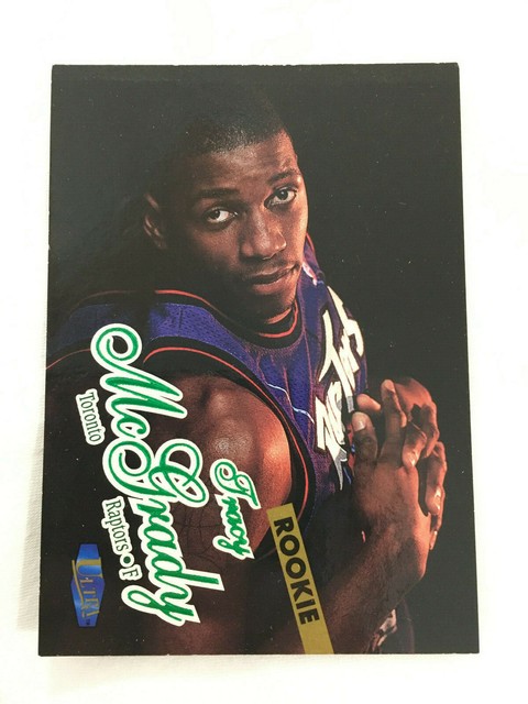 TRACY MCGRADY ROOKIE 1997 FLEER ULTRA TORONTO RAPTORS RC BASKETBALL 