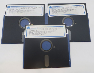 CP/M PLUS REV. 3.01B 5.25'' Floppy Disk 1983 Advanced Logic Systems Inc. #4038
