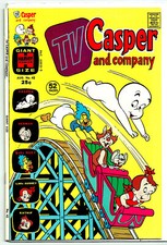 TV Casper & Company #42 (Harvey Giant) Aug 1973, 25¢ cv price (VG+)