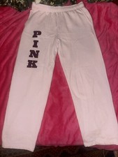Victorias Secret PINK, Hoodie S and Sweatpants M Set Both In Pink Tulip