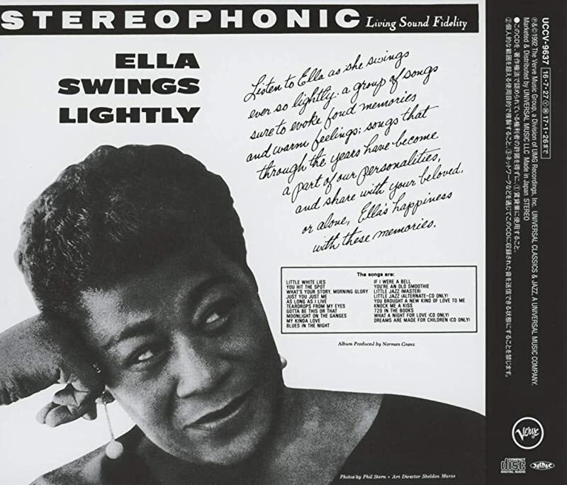ELLA FITZGERALD-ELLA SWINGS LIGHTLY-JAPAN UHQCD Ltd/Ed