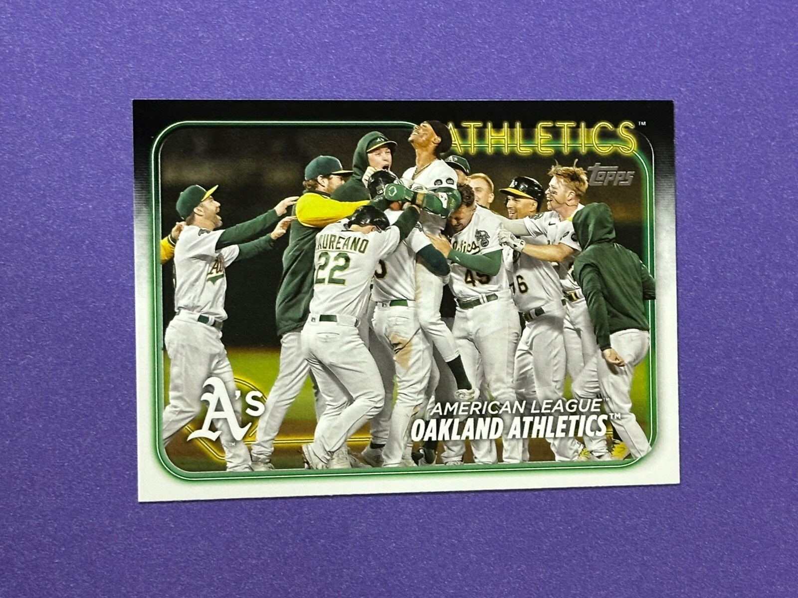 2024 Topps Series 2 - Oakland Athletics #688