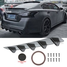For Nissan Altima Sl Sr Sv Car Rear Diffuser Bumper Fin Spoiler Lip Carbon Fiber For Nissan Altima Sl Sr Sv Car Rear Diffuser Bumper Fin Spoiler Lip Carbon Fiber