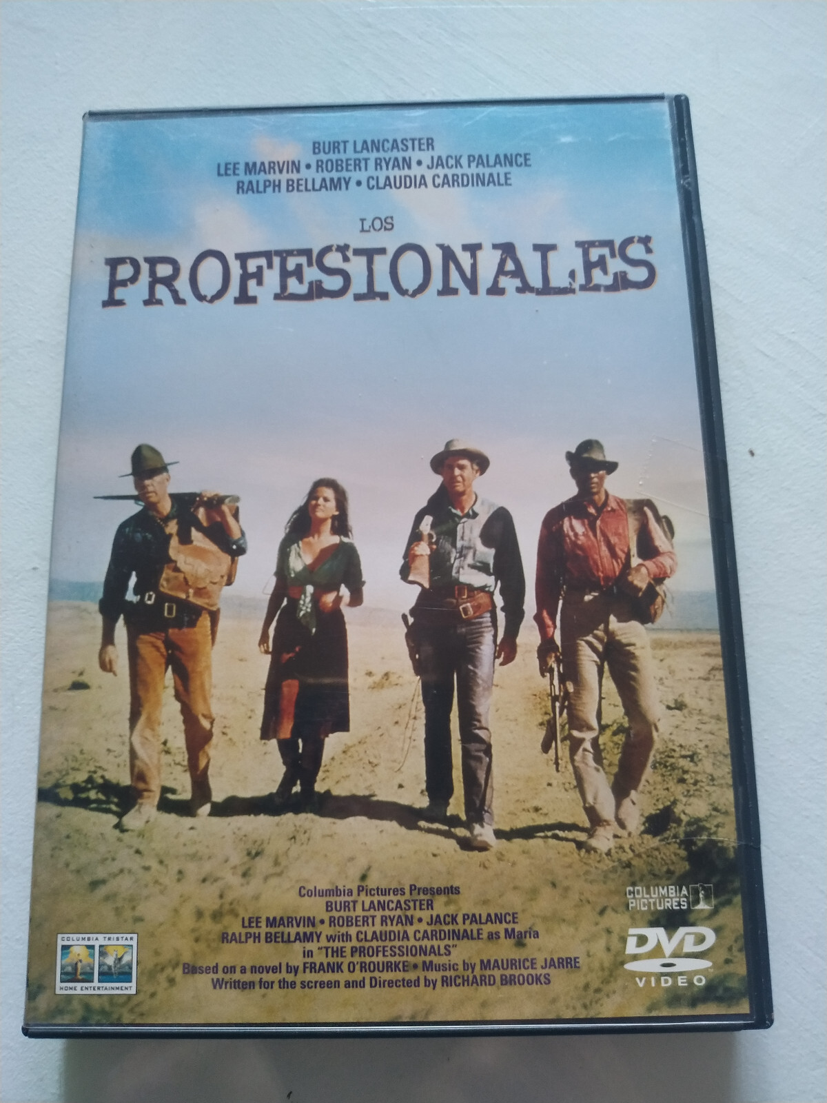 The Professionals Burt Lancaster - DVD + Extras Spanish English Region 2 Am