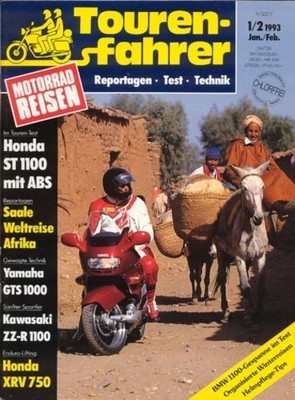 TF9301 + Test HONDA ST 1100 ABS/TCS + YAMAHA GTS 1000 + Tourenfahrer 1/2 1993