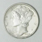 1945-S Mercury Dime