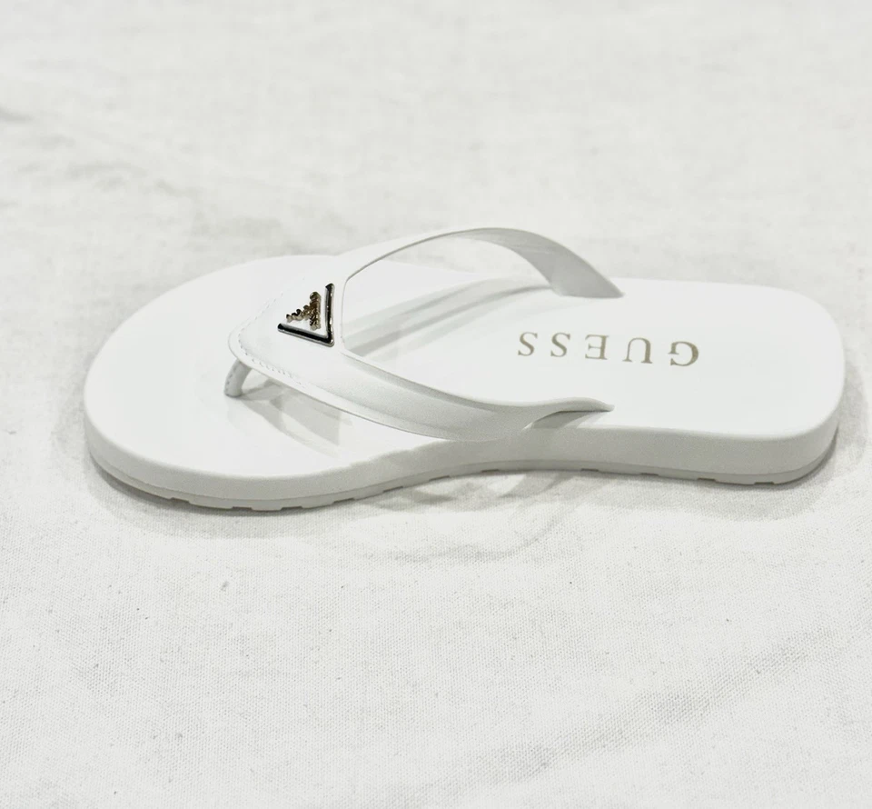 Zapatillas sin cordones Guess, Candry, para mujer, color blanco 140, talla 6 Foto 4 de 4