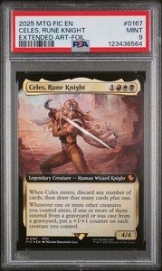 Celes, Rune Knight (Extended Art) Foil #167 Final Fantasy MTG