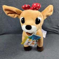 Vtg 1998 Stuffins CVS Clarice Reindeer 12" Plush (w/Book) Island Misfit Toys NWT