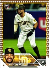 2023 Topps #659 Luis Liberato Gold Star