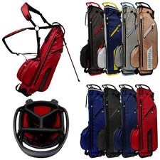 Fastfold Endeavor 2.0 Golf Stand Bag 2026 Colori Leggera 2 Cinghie di Trasporto