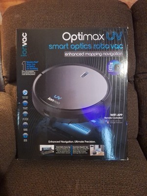 NEW! Tzumi OptiMax UV Light Smart Optics Robo Vac vacuum cleaner  chemical free