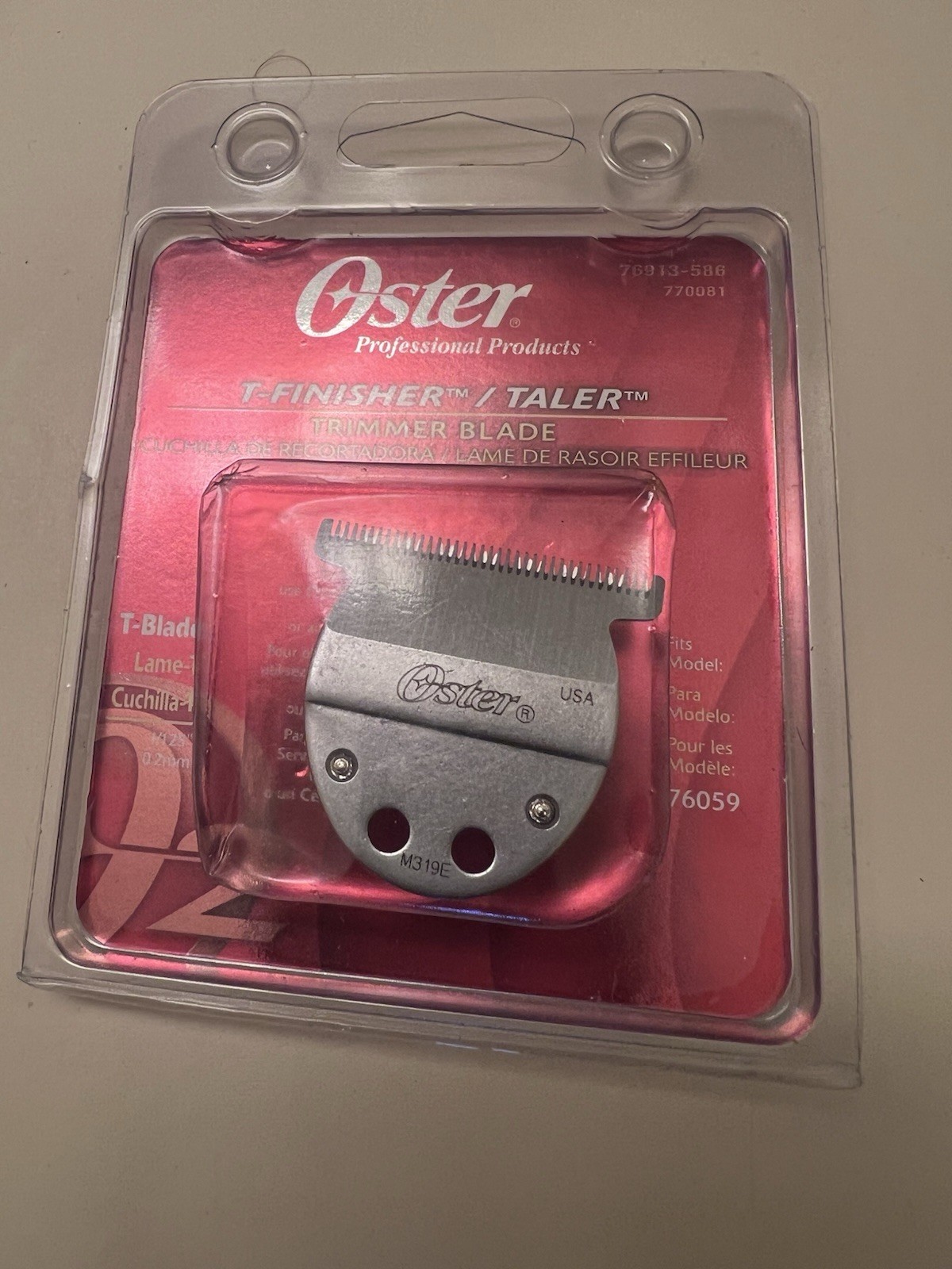 OSTER REPLACEMENT BLADE Finisher & T,Finish ,ALL Model 59(76059)TRIMMER Clipper