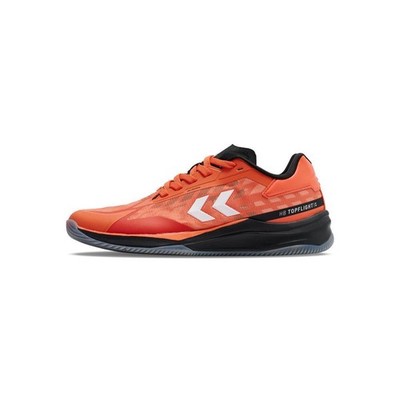 HUMMEL HB TOPFLIGHT PRO, Handballschuhe, schwarz/orange