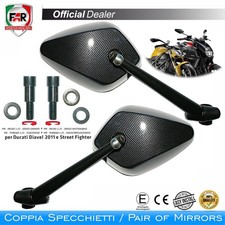 FAR 7144 Certified Mirrors + Adapters For Yamaha 500 T-MAX 2001-2026