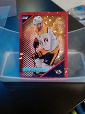 NHL Topps 2024-25 Sticker Collection Gustav Nyquist Numbered 01/10 Red Foil