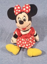 Minnie Mouse Bean Bag Plush in Classic Red White Polka-dot Dress