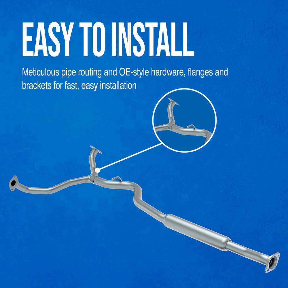 Exhaust Resonator Pipe-Resonator Assembly Walker 54698 | eBay