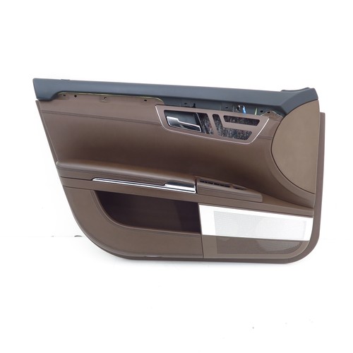 Türverkleidung vorne links Mercedes S W221 Kastanie LEDER EXCLUSIV EZ .09.2011
