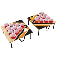 Portable Cup Pong Outdoor Toss Game Set