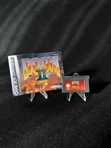 Doom II Nintendo Game Boy Advance EUR Europa mit Anleitung Selten - Afbeelding 1 van 7