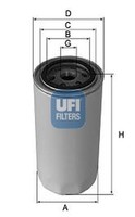 UFI ÖLfilter 23.488.00 FüR Nissan Pick-Up 2.5 TD 4WD Terrano II 2.7 Tdi