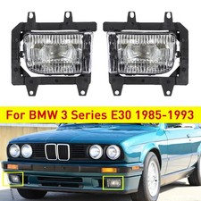 2x 63171385946 Nebelscheinwerfer Klarglas Links+Rechts Für BMW 3er E30 85-93