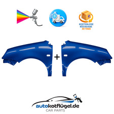 Kotflügel VW POLO 9N Links + Rechts LB5N 01-05 Neu Lackiert