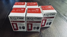 250 Accu Chek Aviva Plus Test Strips 5-50 count boxes Exp 2027