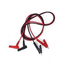 Red and Black Test Leads for For alligator Clips in Electrical Applications