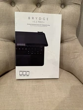 BRYDGE 10.2 MAX+ iPad 7th 8th 9th Gen Bluetooth Keyboard Case Trackpad BRY8012-B