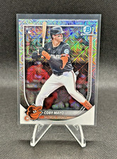 2025 Bowman Chrome - (RC) Coby Mayo MOJO REFRACTOR - Orioles #37 MLB Rookie