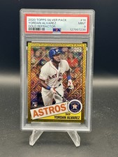 2020 Topps - 1985 Silver Pack Mojo Yordan Alvarez RC #85C-16 Gold /50 PSA 9