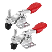2x Toggle Clamp Hand  Release Locking Latch Handle Lever Fastener