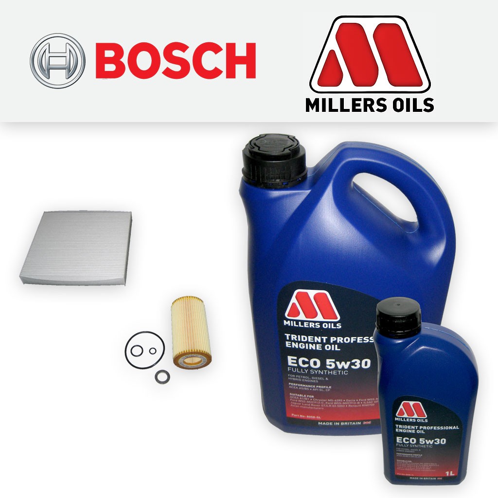 SERVICE KIT HONDA ACCORD CN1 CN2 2.2 I-CTDI -DPF OIL CABIN FILTER +OIL 2003-2008