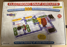 Elenco Snap Circuits SC300 Electronics Kit Build Exciting Projects