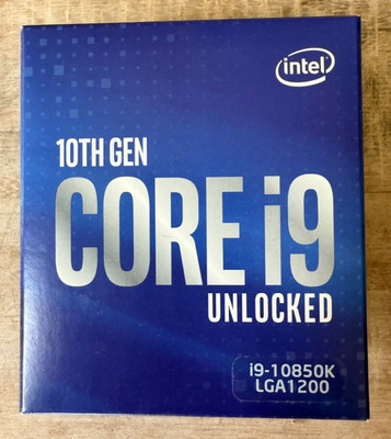 Intel Core i9-10850K 10-Cores 3.6 GHz to 5.2 GHz LGA1200 CPU Unlocked Processor