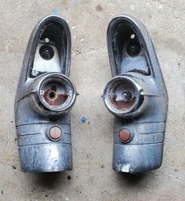 1955 Buick Special Super Century Roadmaster Tail Light Housings Pair