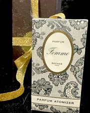 FEMME by ROCHAS Extrait Perfume 2 oz / 60 ml Atomizer NOSISB SEALED Gift 🎁