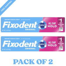 Pack of 2 Fixodent Complete Original Denture ...