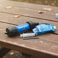 Mini Portable Water Filter System 100,000-Gallon Capacity Bacteria & Micropla...