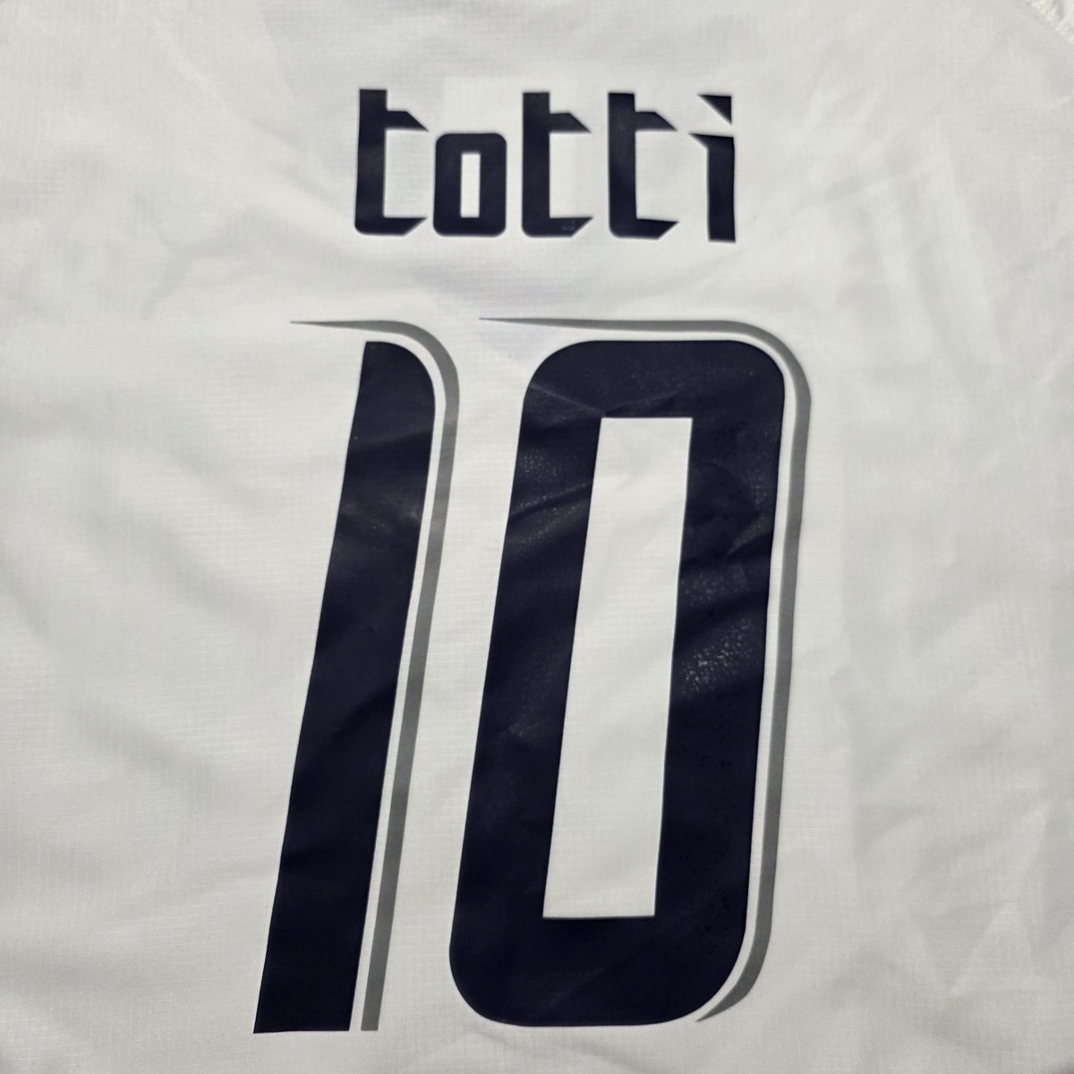 2006 Puma Italy Away Soccer Jersey Francesco Totti Men XL World