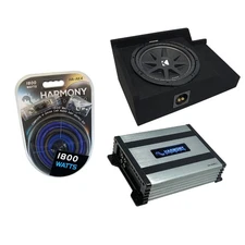 99-06 Chevy Silverado Ext Cab Truck Kicker Comp C12 Single 12 Sub Box HA-A400.1