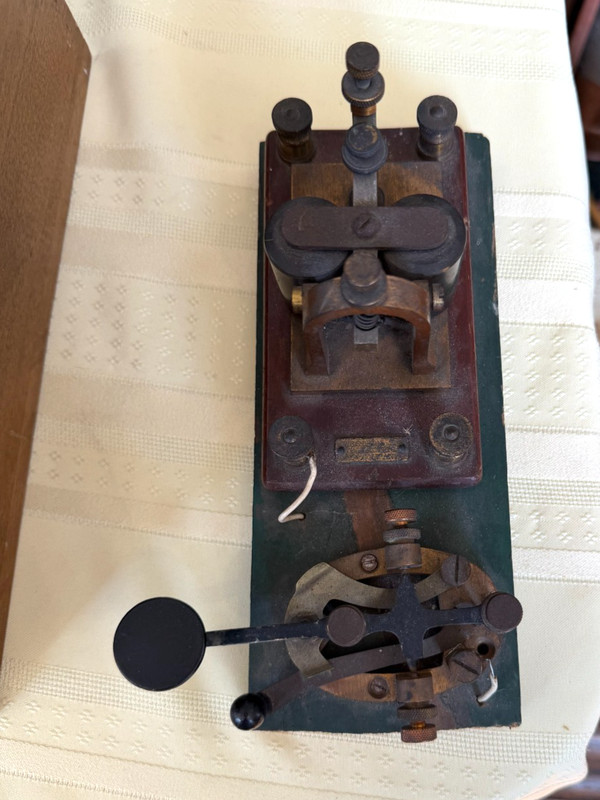 Vintage Western Electric Company Morse Code Telegraph Key