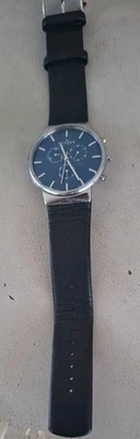 Skagen Watch Men 40mm Blue Dial Silver Tone Date SKW6105 Needs New Battery - Image 1 of 4