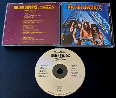 KILLER DWARFS Stand Tall cd VAIN Heavy Pettin DEF LEPPARD Pretty Boy Floyd ROXXI