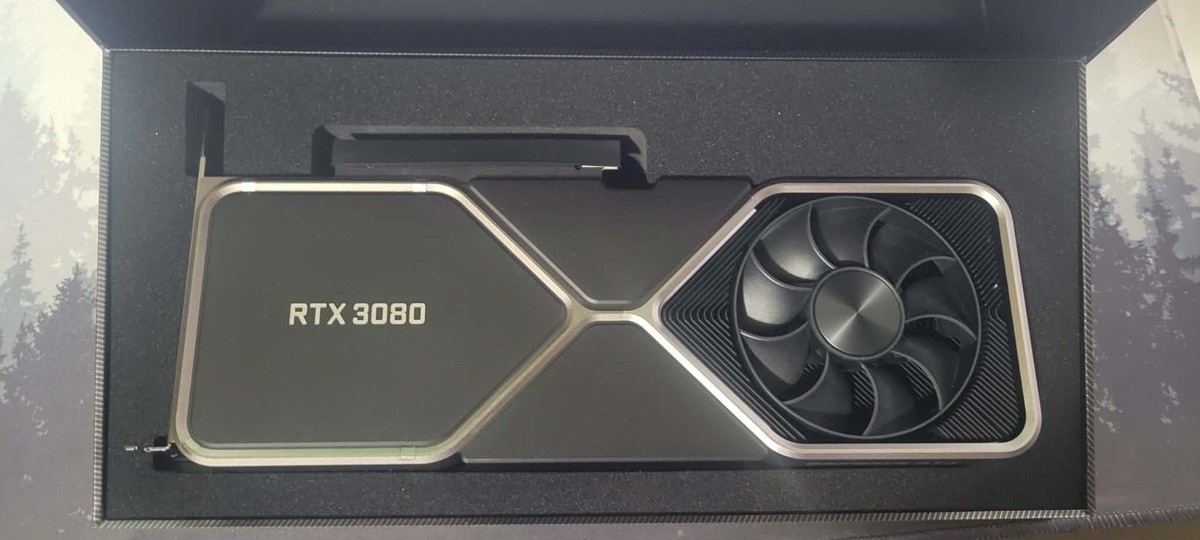 NVIDIA GeForce RTX 3080 Founders Edition 10GB GDDR6X Graphics Card