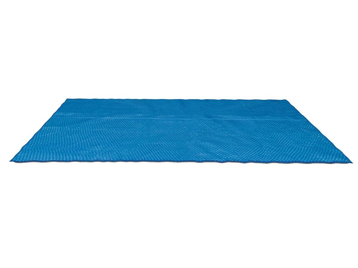 Bâche à bulles rectangulaire 3,66m x 2,62m pour piscine Graphite